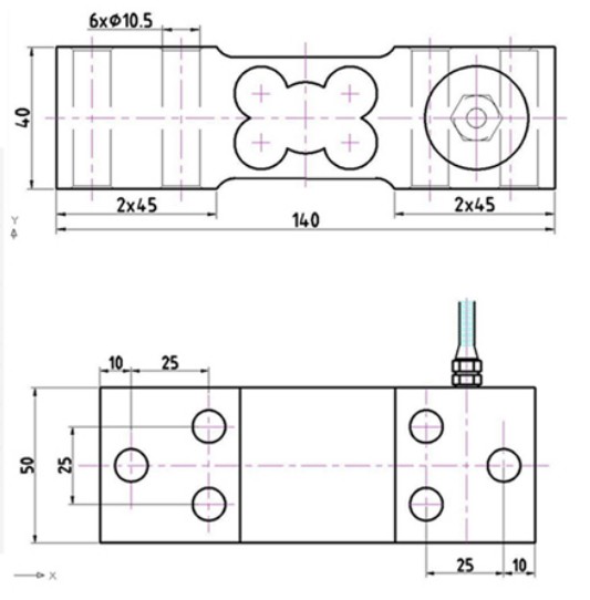 ilk-ss-25kg稱重傳感器